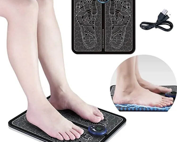 EMS Foot Massager Rechargeable Electronic Muscle Stimulator