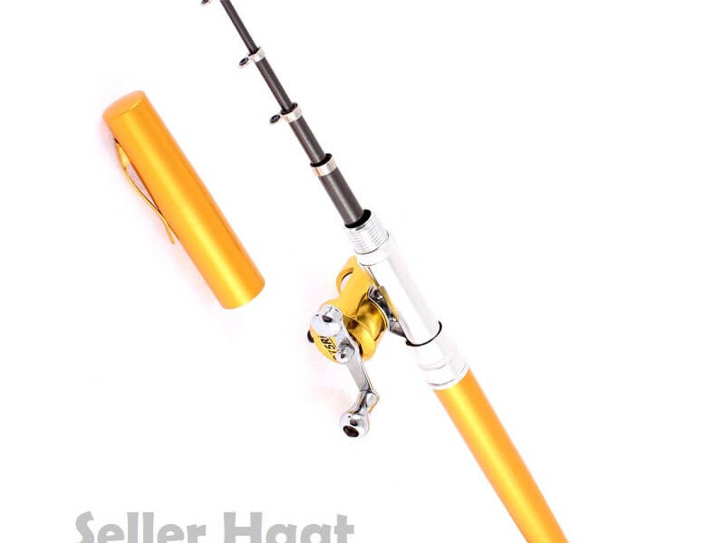 Fishing Pen Pocket-Sized Fishing Rod & Reel