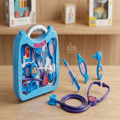 Little Doctor Play Set: Portable Medical Tools for Children