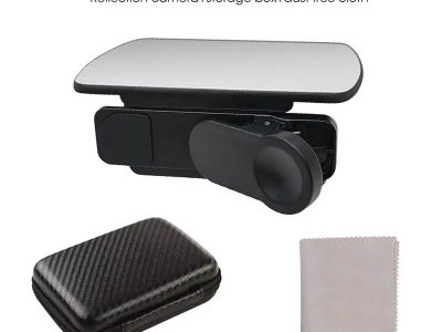 Smartphone Camera Reflection Mirror Clip – Portable Selfie & Vlog Mirror Attachment for Phone Camera 