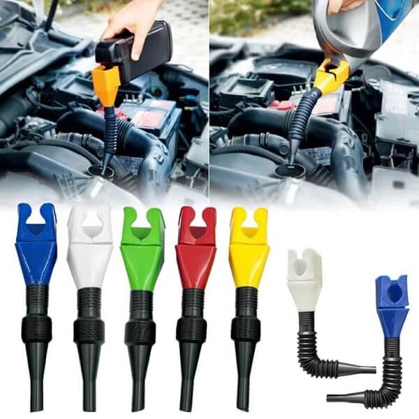 Oil Funnel Car Refueling Foldable and Portable