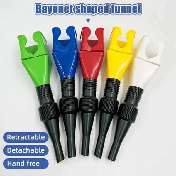 Oil Funnel Car Refueling Foldable and Portable