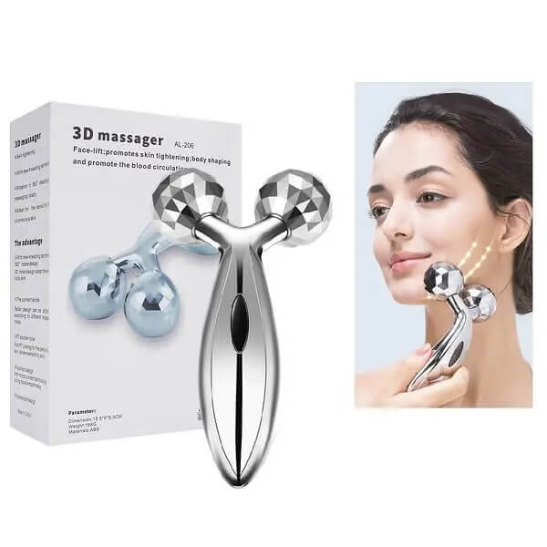 3D Roller Face Massager