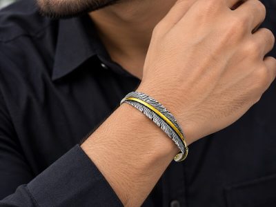 Viking Bracelet for Men, Aesthetic Non-Tarnish Elegant Vintage