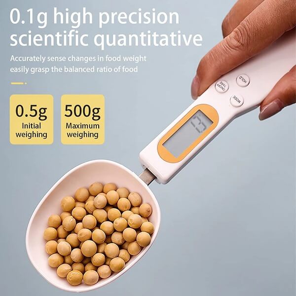Laboratory Electronic Measuring Spoon Adjustable Digital Spoon Scale