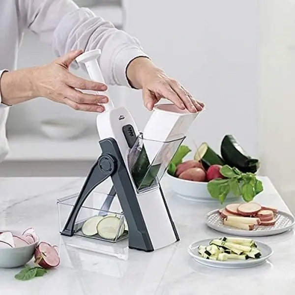 Multifunctional Spring Vegetable Cutter Chopper Dicer Peeler Slicer