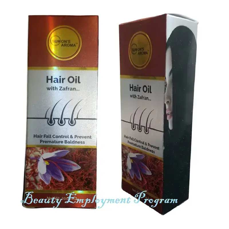 Hair Oil with Zafran 200ml