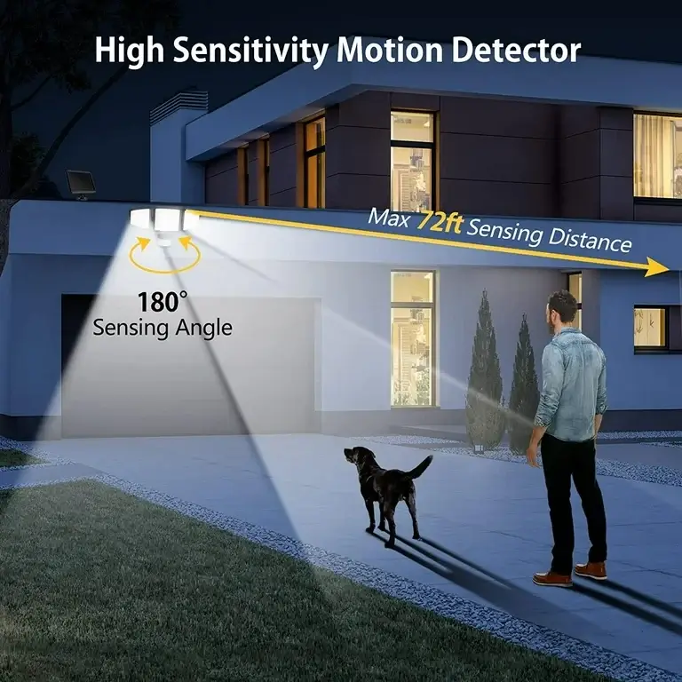 LED Motion Sensor Wall Solar Light Waterproof Security Lamp (30 LED)